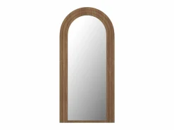 Discount Espejo grande arqueado de madera de hevea - L. 70 x A. 150 cm - Natural - ANSHUN Espejo De Pared|Espejo