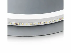 Best Espejo LED 80cm HZJ080 Cromado con Luz Ajustable y Función de Calefacción Espejo De Pared|Espejo