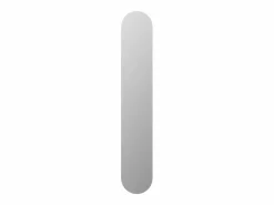 Sale OZAIA Espejo ovalado de pared, Espejo alto sin marco - L. 30 x Alt. 175 cm - KANXI Transparente