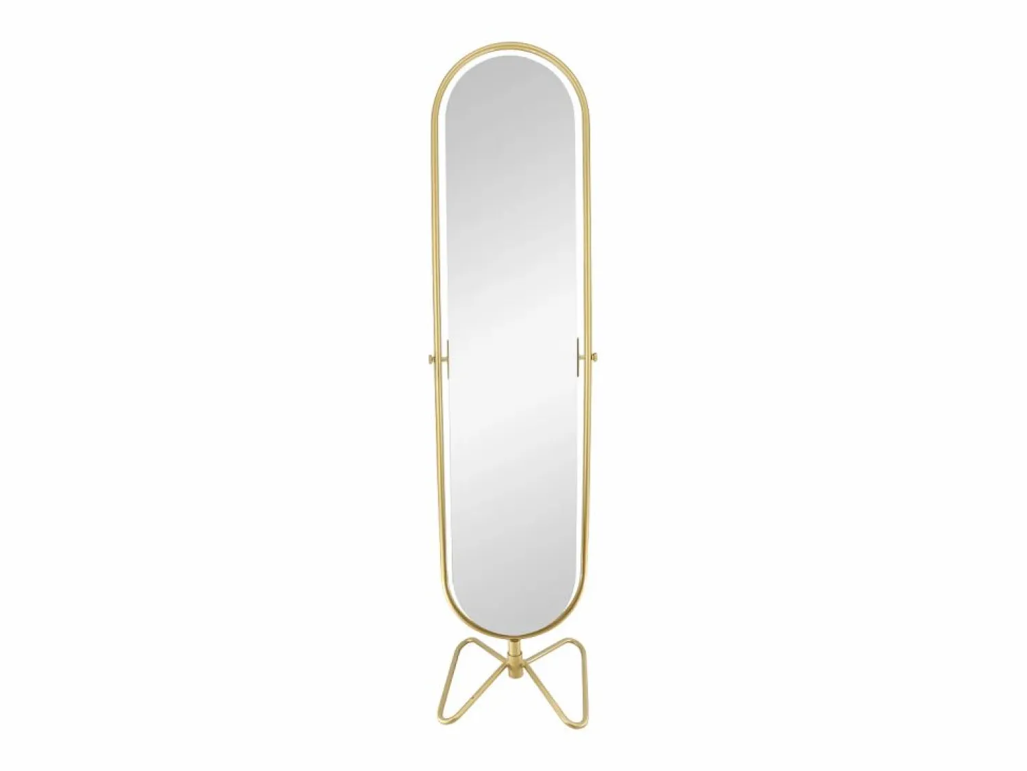 OZAIA Espejo psiqué de pie en metal - L. 45 x A. 171 cm - - ASATU