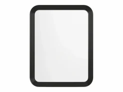 Outlet OZAIA Espejo rectangular de madera de Paulownia - L. 85 x A. 110 cm - - JIMIA Negro