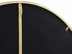 Online OZAIA Espejo redondo de pared de metal - D.80 cm - - JAFFREL Dorado