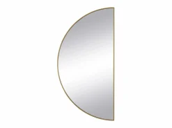 OZAIA Espejo semicircular design de metal - Ancho 50 x Alt. 100 cm - - GAVRA