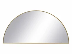 OZAIA Espejo semicircular design de metal - Ancho 50 x Alt. 100 cm - - GAVRA