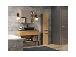 TOPESHOP Estante de baño Nel II ANTRACITA ARTISAN