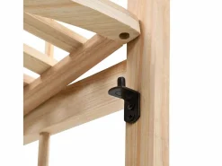 Hot vidaxl Estante de esquina de madera de cedro 27x27x110 cm Beige