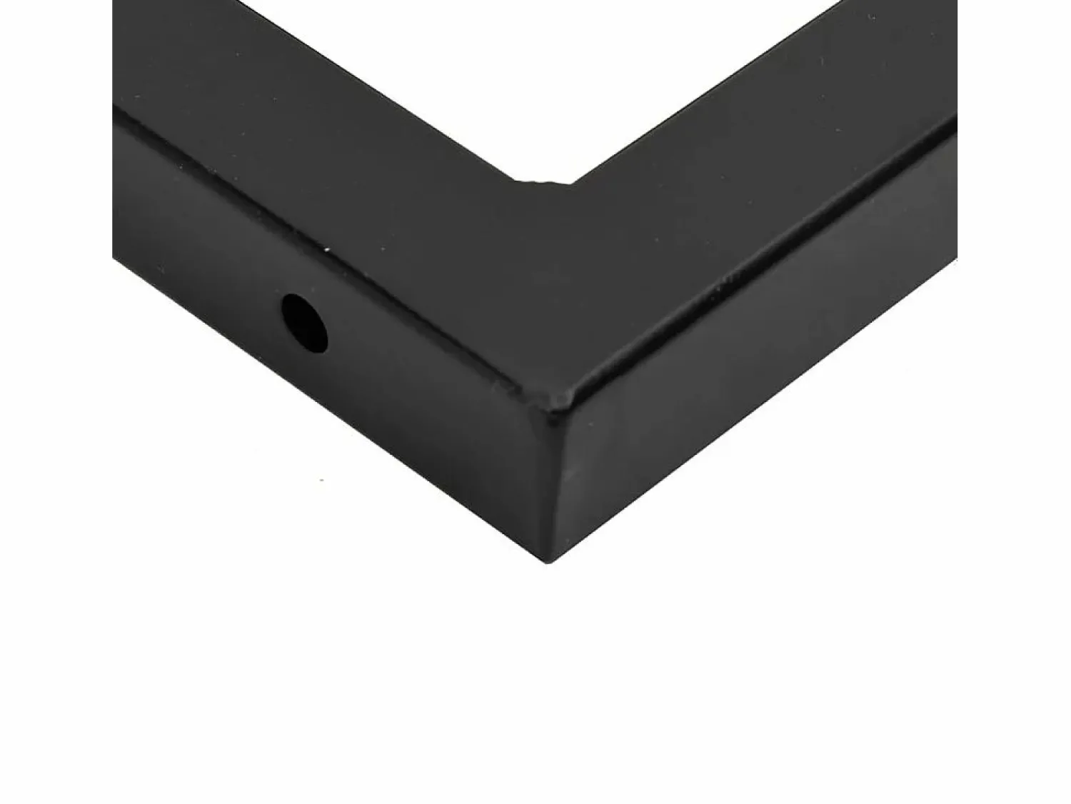 vidaxl Estante de lavabo de pared de acero y madera maciza de haya