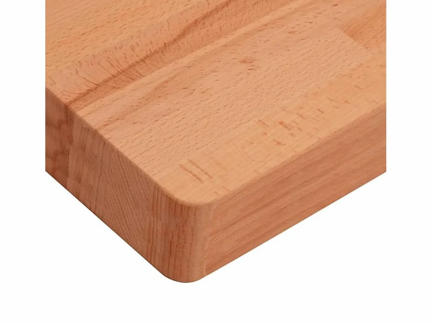 vidaxl Estante de lavabo de pared de acero y madera maciza de haya