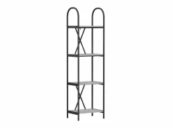 New Clicnbuy Estante de libros sonoma 40 x 30 x 146 cm Gris