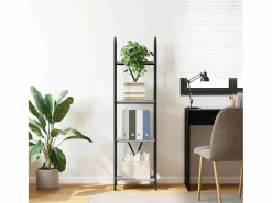 New Clicnbuy Estante de libros sonoma 40 x 30 x 146 cm Gris
