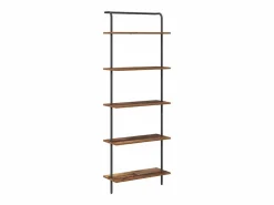 Clearance Clicnbuy Estante de libros Madera vieja 60 x 24 x 168 cm Marru00f3n