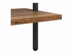 Clearance Clicnbuy Estante de libros Madera vieja 60 x 24 x 168 cm Marru00f3n