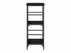Hot Clicnbuy Estante de libros Roble 50x33x188.5cm Negro