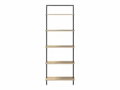 Outlet Clicnbuy Estante de libros Roble Sonoma 60 x 24 x 168 cm Marru00f3n