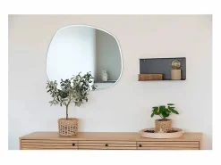Best ebuy24 Estante de pared de acero 40 x 18 x 18 cm Negro