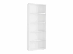New Estantería Alta Scaled Moderna 76x197x33 cm Blanco