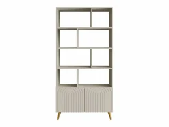 Discount Vente-unique Estantería con 2 puertas y 8 estantes - - NORSIM de Pascal Morabito Beige