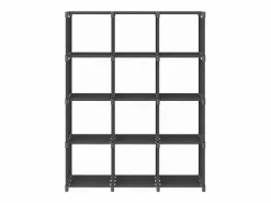 Estantería de 12 cubos de tela 103x30x141 cm Estantería