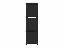 Online Estantería de 9 cubos de tela negra 103x30x107,5 cm Estantería