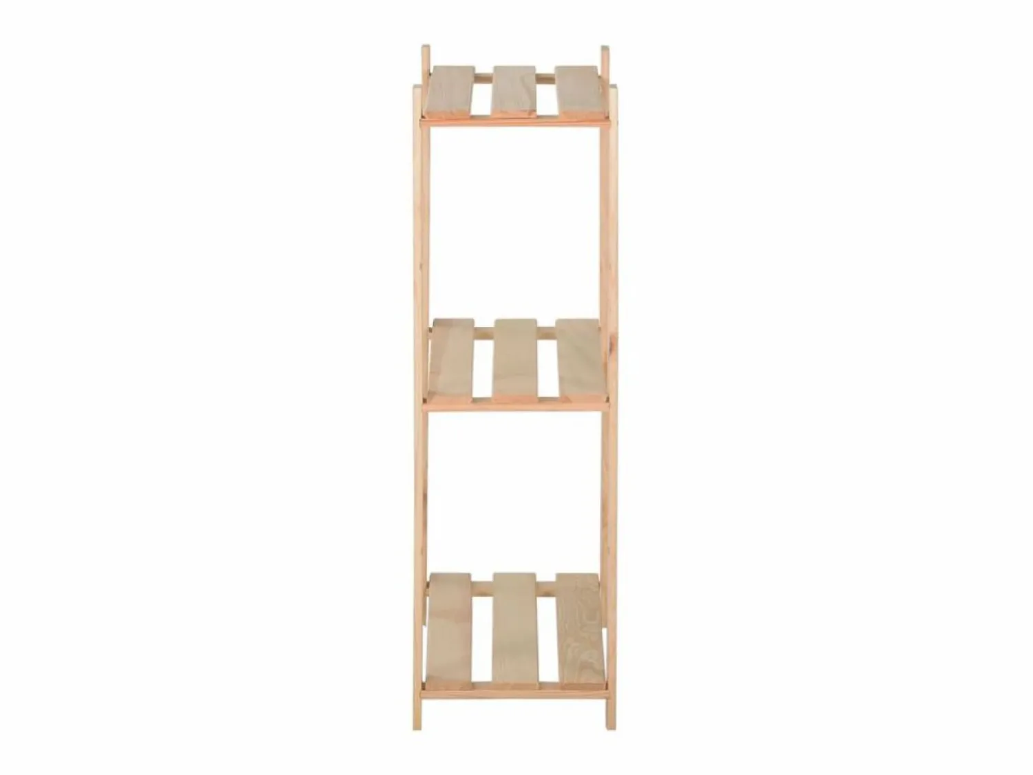 Sale Estantería de 3 niveles madera pino maciza 60x28,5x90 cm ES741002 Marru00f3n