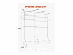 Clearance Estantería de Almacenamiento SucceBuy, para Lavadora y Secadora, 6 Niveles, Blanca Mueble Para Lavadora