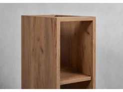 Best Estantería de baño 20 cm roble craft dorado Columna De Baño