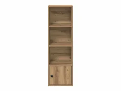 Clicnbuy Estantería de madera de ingeniería roble artisan 31x24x102 cm