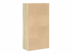 New Estantería de madera de ingeniería roble Sonoma 60x30x114 cm Librería
