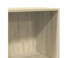 New Estantería de madera de ingeniería roble Sonoma 60x30x114 cm Librería