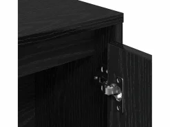 Discount Clicnbuy Estantería de madera de ingeniería roble 89x24x101,5 cm Negro