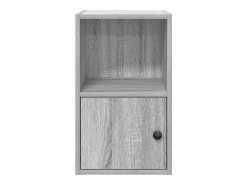 Clicnbuy Estantería de madera de ingeniería sonoma 31x24x52 cm