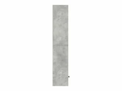 Clicnbuy Estantería de madera de ingeniería hormigón 31x24x127 cm