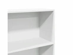 Hot Clicnbuy Estantería de madera de ingeniería blanca 60x30x152 cm Blanco