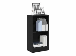 Sale Clicnbuy Estantería de madera de roble 40x24x76 cm Negro