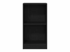Sale Clicnbuy Estantería de madera de roble 40x24x76 cm Negro