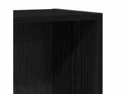 Sale Clicnbuy Estantería de madera de roble 40x24x76 cm Negro