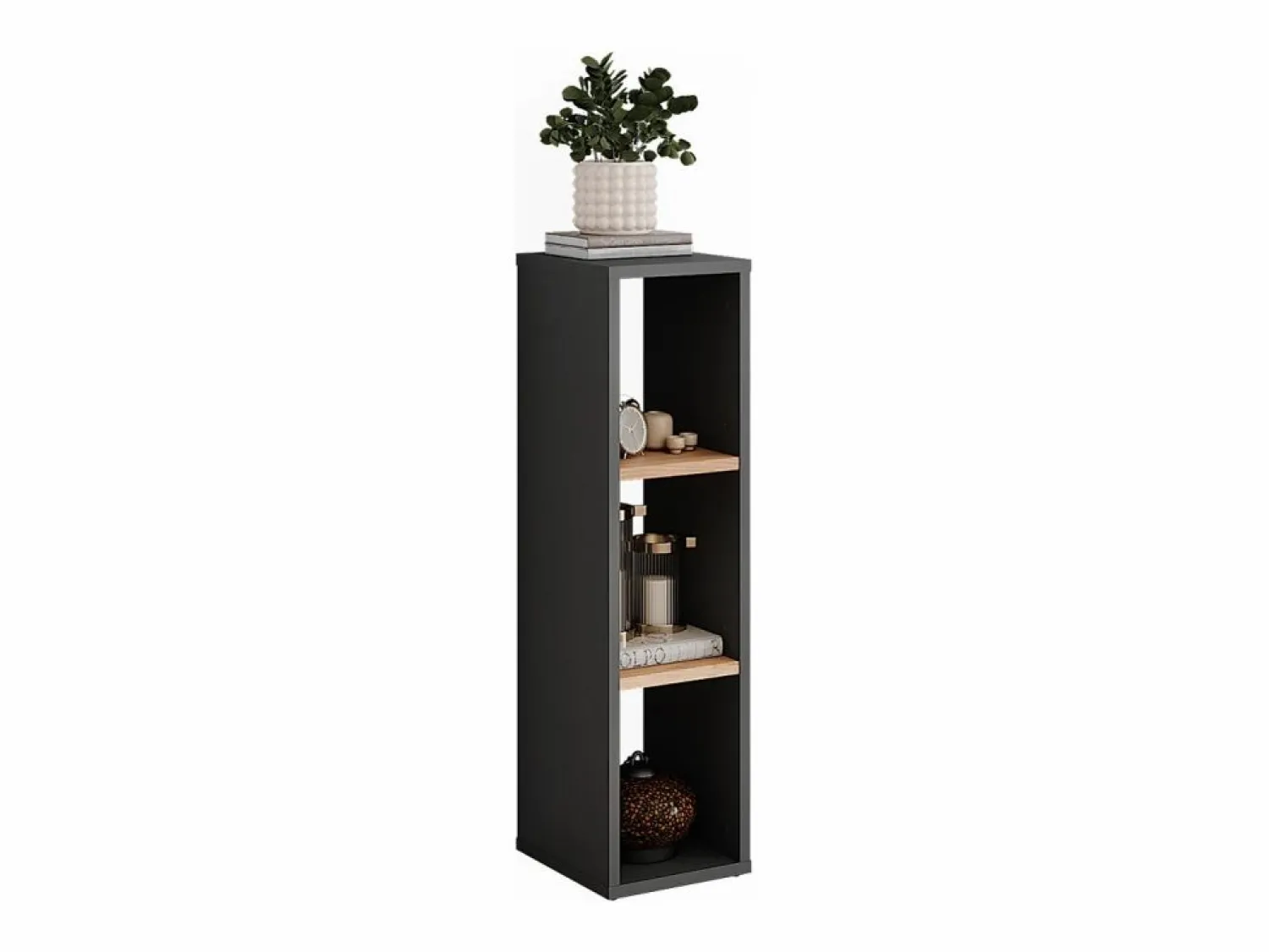 Discount Vicco Estantería de pie antracita/roble dorado 21.6x24x80.1 orlando Gris antracita