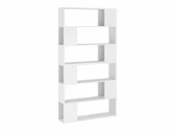 Online Clicnbuy Estantería divisor de espacios 100x24x188 cm Blanco