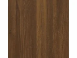 Clicnbuy Estantería forma de escalera madera contrachapada roble marrón