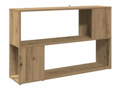 Clicnbuy Estantería madera de ingeniería roble artisan 100x24x63 cm