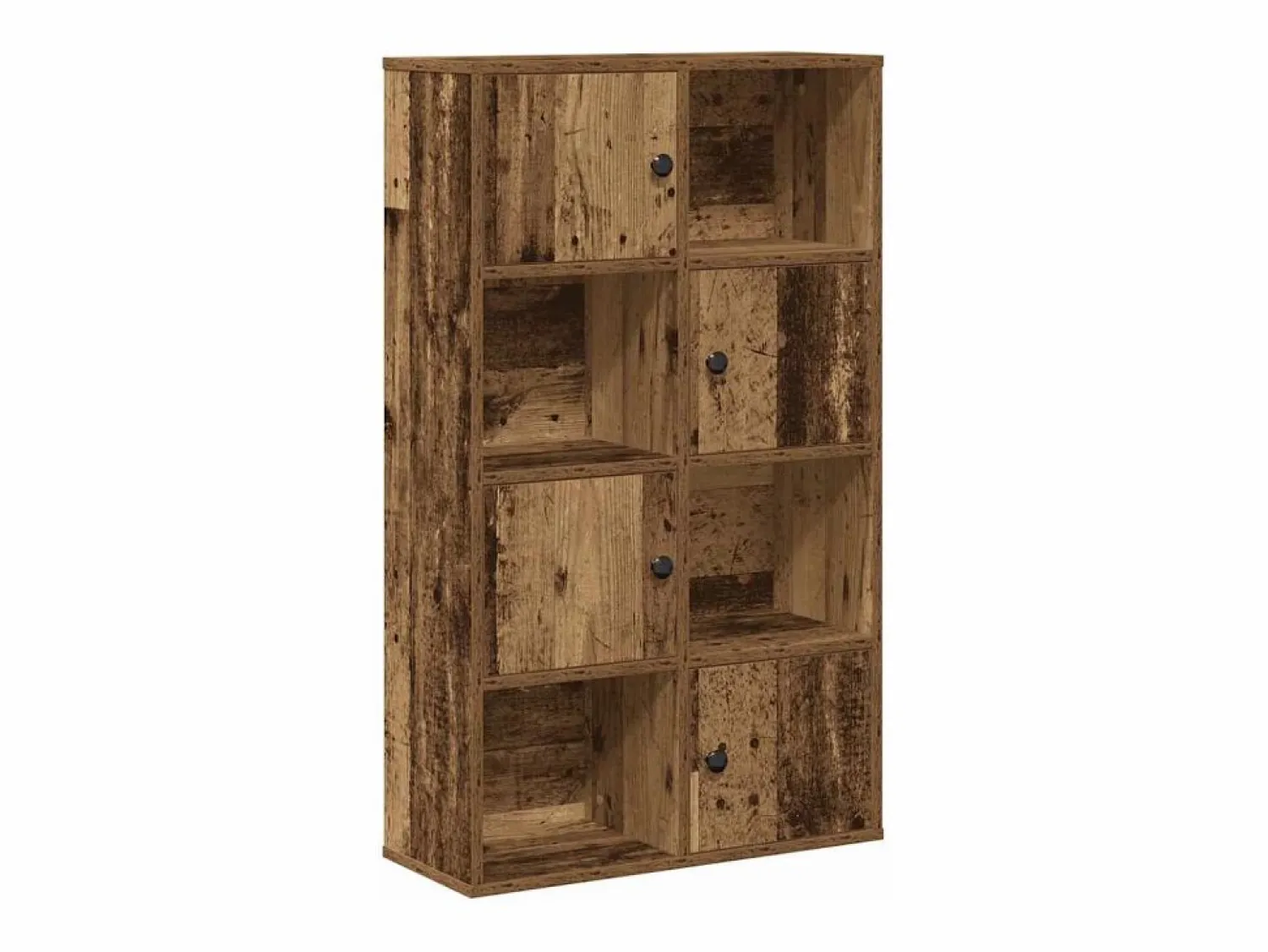 Clicnbuy Estantería madera de ingeniería color envejecido 60x24x101,5 cm