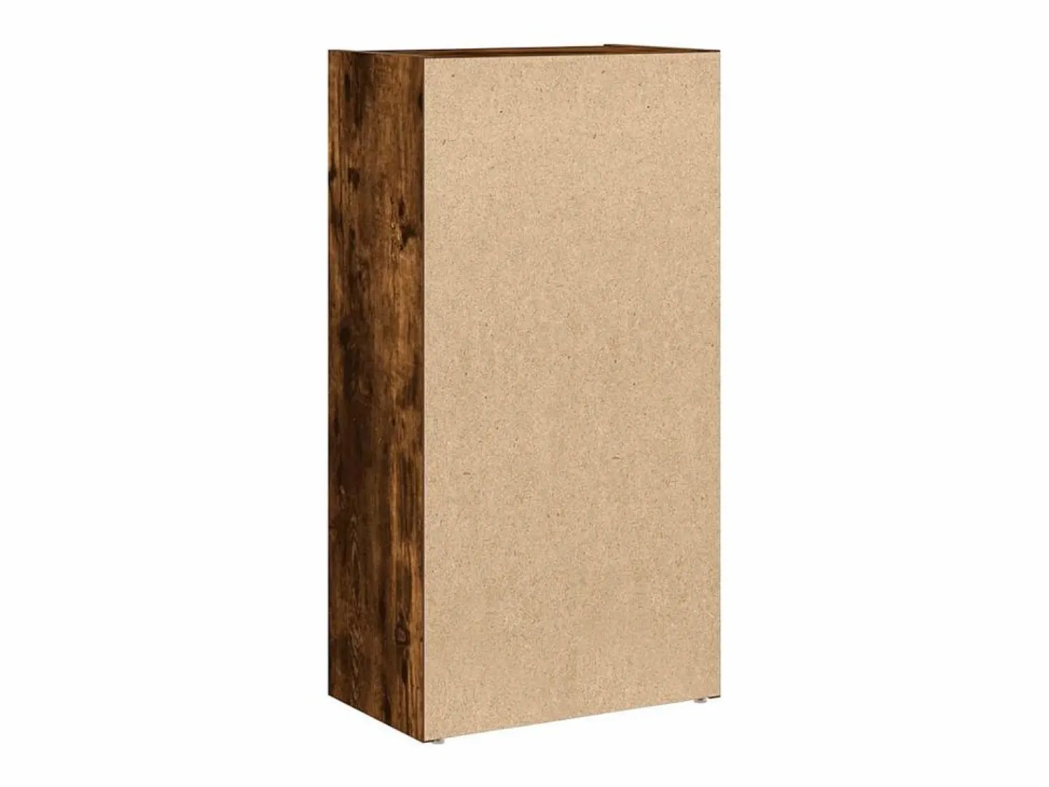 Clearance Estantería madera de ingeniería roble ahumado 40x24x77 cm Librería