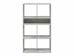 Sale Clicnbuy Estantería madera ingeniería hormigón 66x31x112 cm Gris