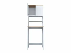 Sale Estantería para lavadora con 2 estantes y 2 puertas H183,6 cm - JUNE Mueble Para Lavadora