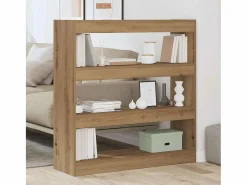 Clearance Estantería para libros Roble artisan 100 x 30 x 103 cm Librería