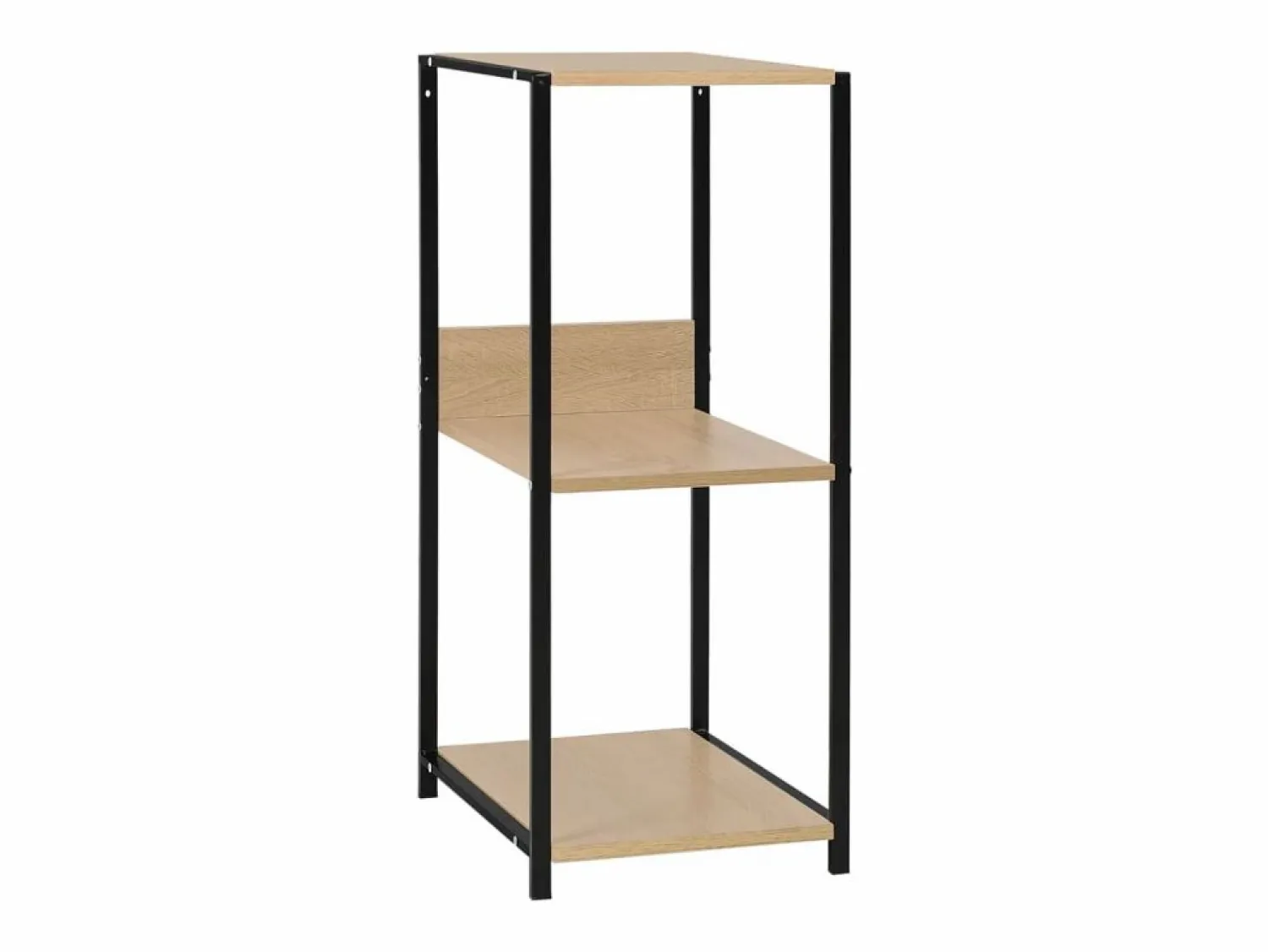 Clicnbuy Estantería pequeña aglomerado y roble 33,5x39,6x79,7 cm