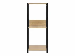 Clicnbuy Estantería pequeña aglomerado y roble 33,5x39,6x79,7 cm