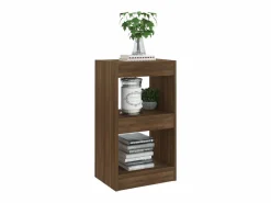 Clicnbuy Estantería/divisor de espacios roble marrón 40x30x72 cm