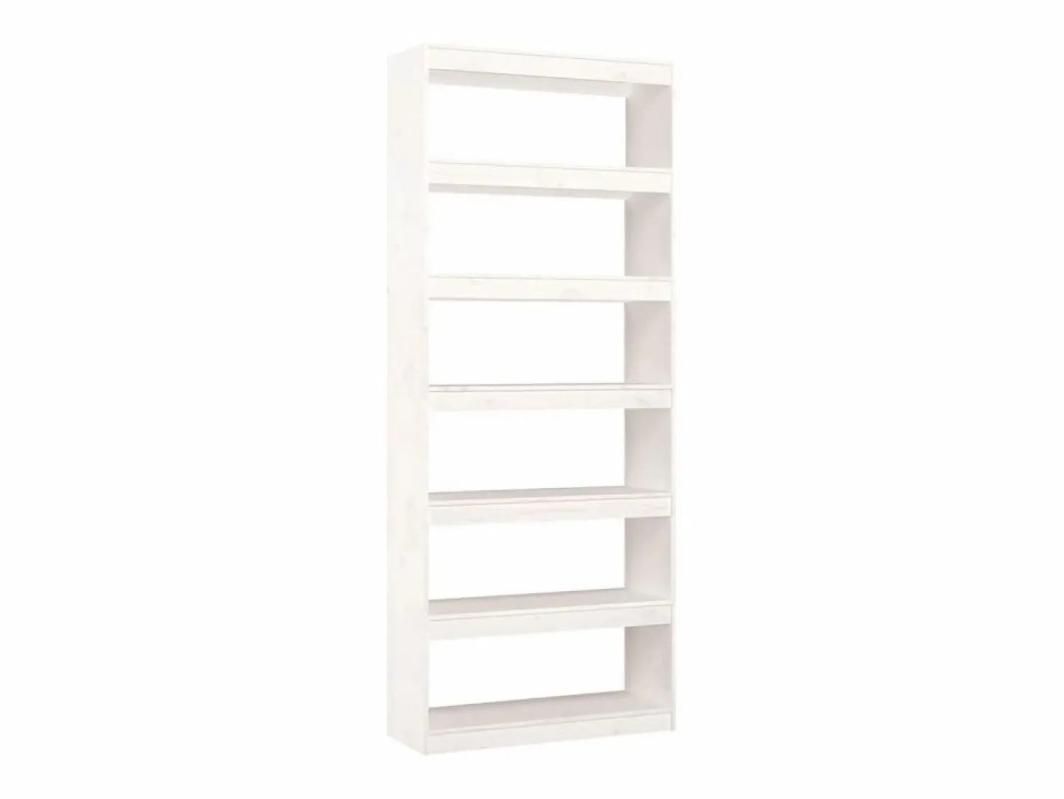 vidaxl Estantería/divisor espacios madera pino 80x30x199,5 cm