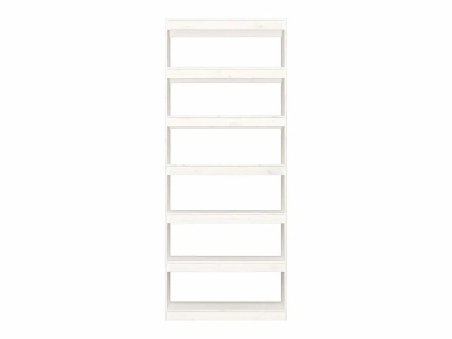 vidaxl Estantería/divisor espacios madera pino 80x30x199,5 cm